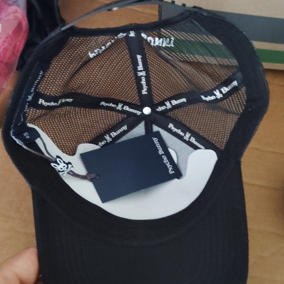 Psycho Bunny Black Mesh Cap - Picture 4 of 4